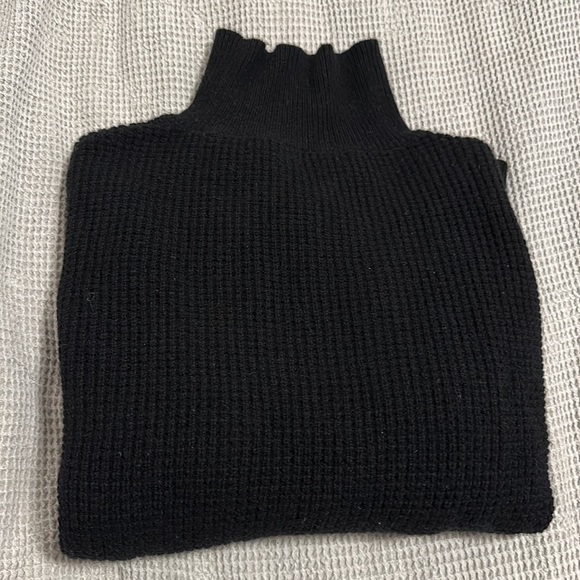 EVERLANE Waffle Cashmere Turtleneck Sweater XXS - Picture 4 of 6
